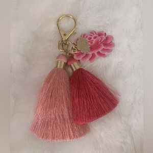 Papaya Madame Twin Tassel Clip